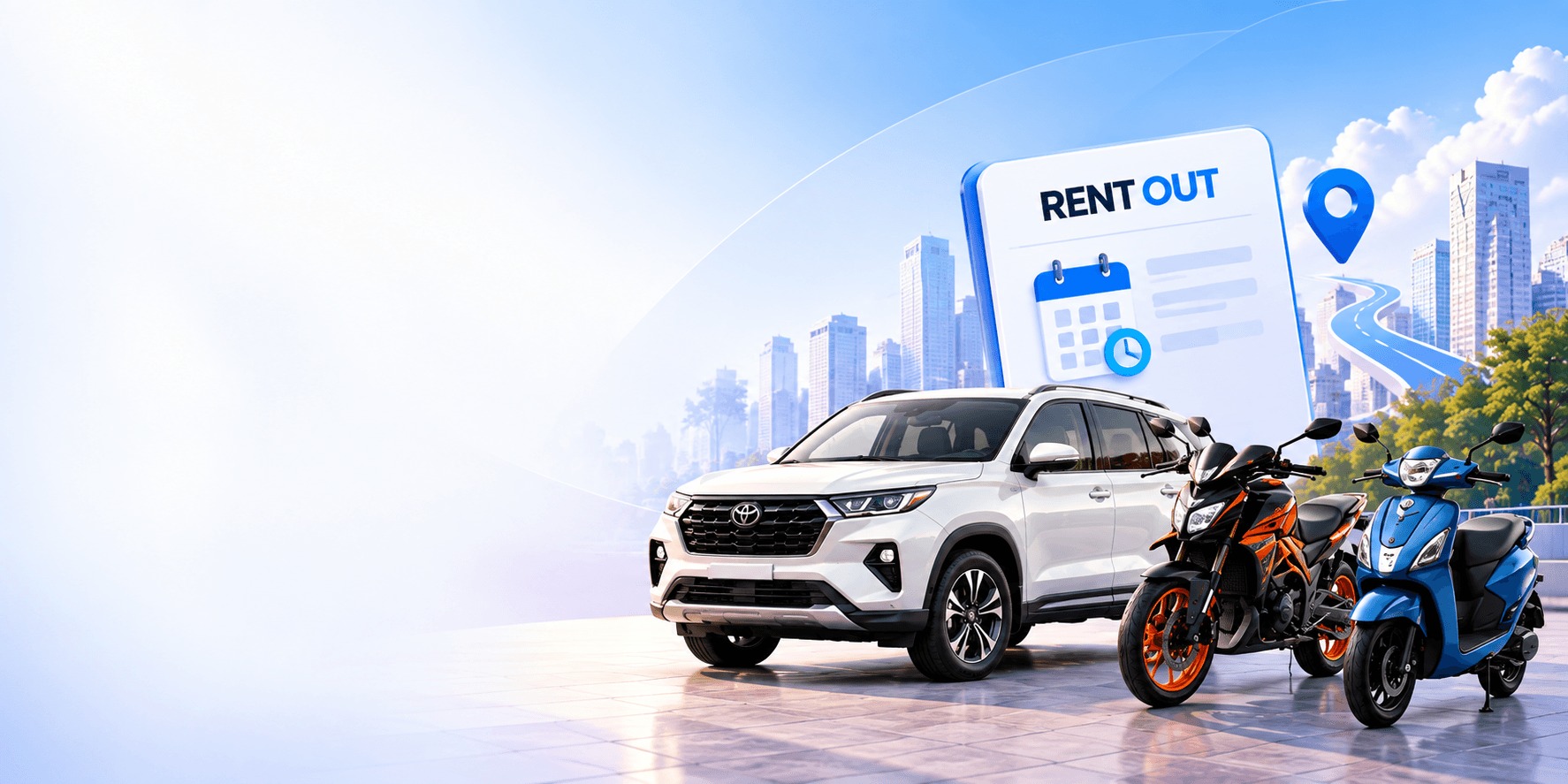 Rent Out Your Vehicle IndCars99 Fleet